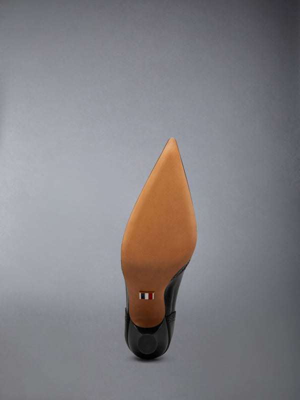LEATHER WINGTIP PUMP 90MM - image 6