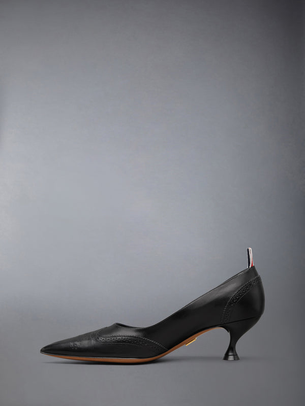 LEATHER WINGTIP PUMP 50MM - image 3