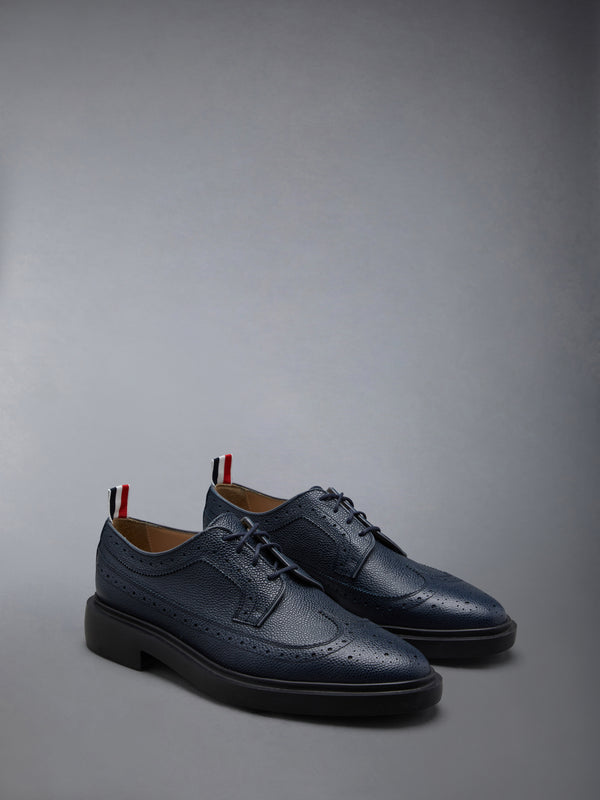 Pebble Grain Leather Longwing Brogue - image 2