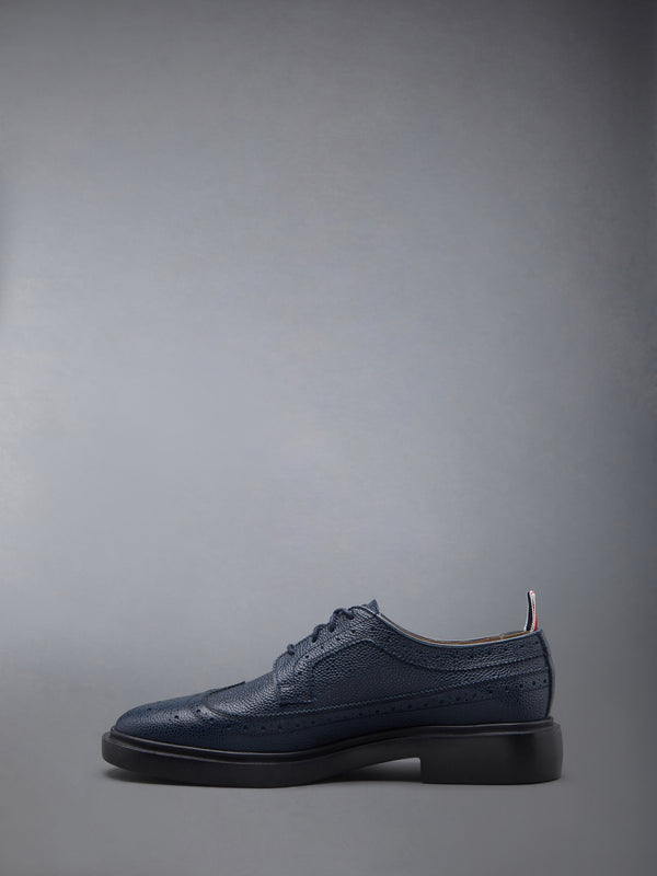 Pebble Grain Leather Longwing Brogue - image 3