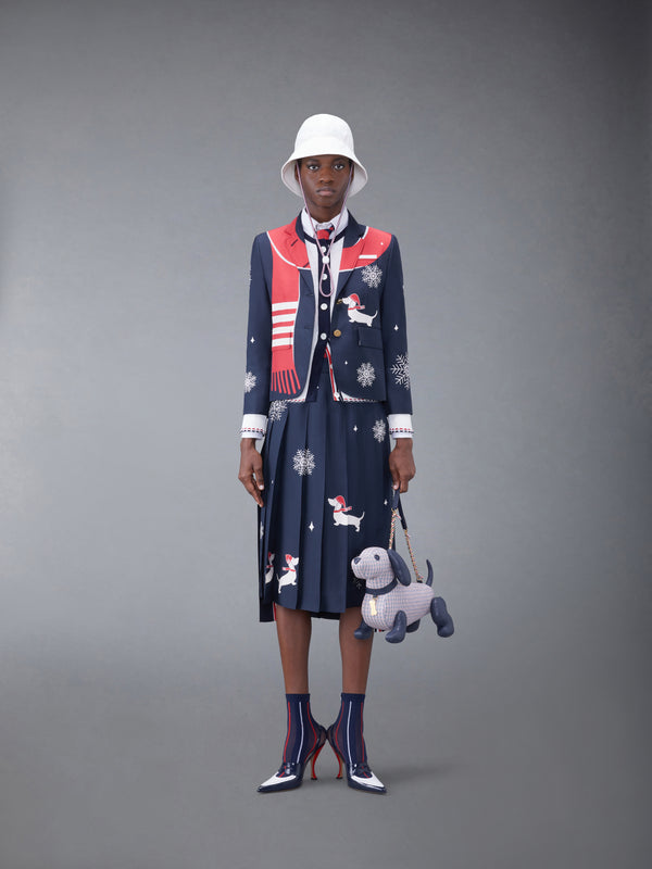 HOLIDAY SILK CLASSIC PLEATED SKIRT - image 4