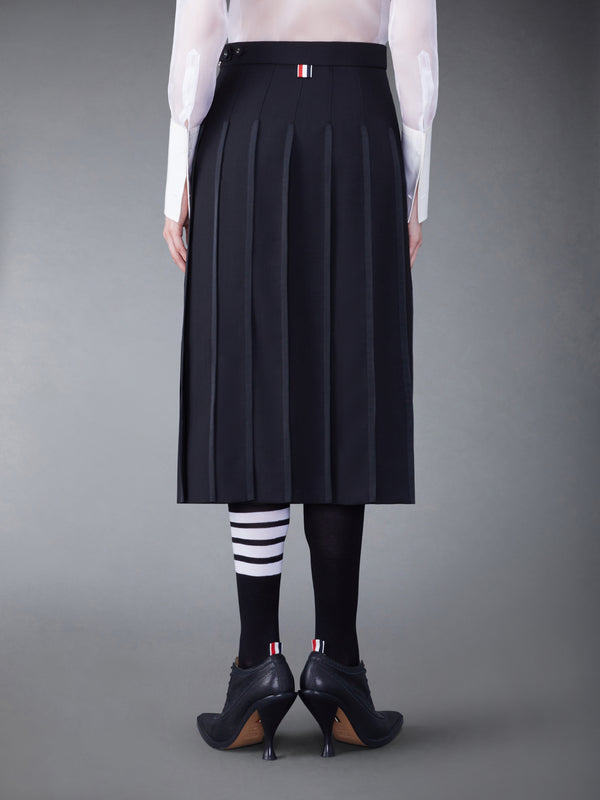 CLASSIC TIPPING PLEATED SKIRT - image 3
