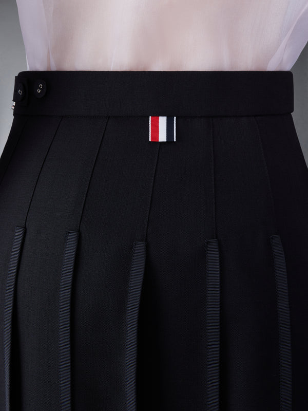CLASSIC TIPPING PLEATED SKIRT - image 6