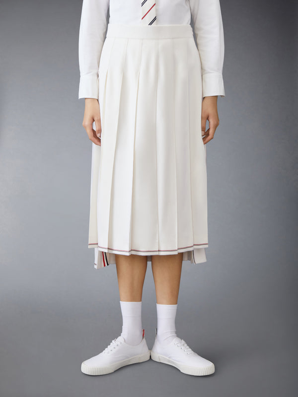 CLASSIC CASHMERE PLEATED SKIRT - image 1