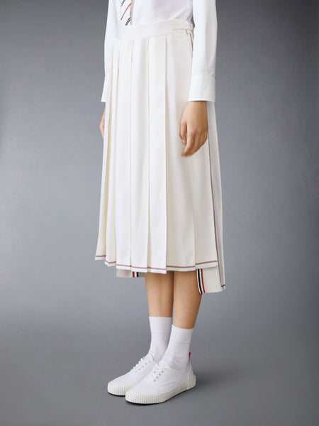 CLASSIC CASHMERE PLEATED SKIRT