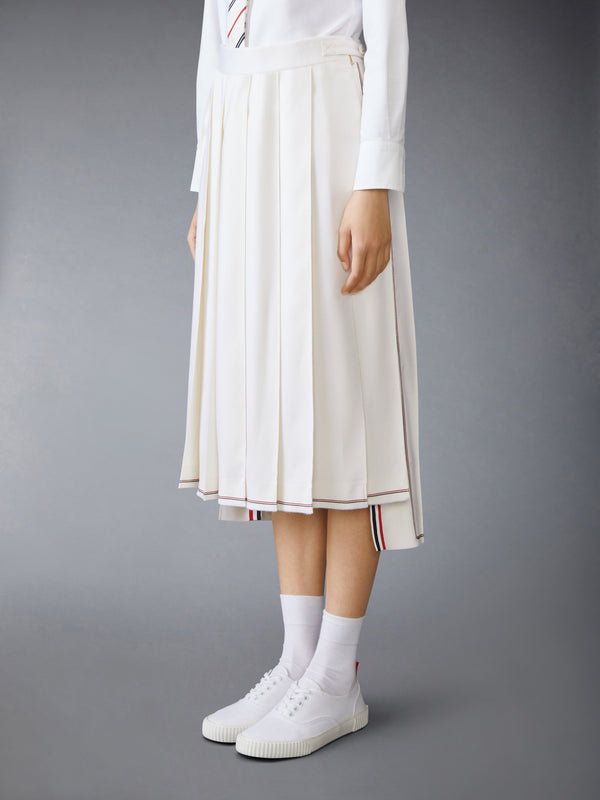 CLASSIC CASHMERE PLEATED SKIRT - image 2
