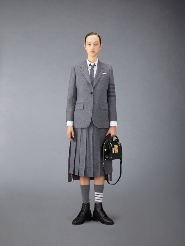 FLANNEL 4-BAR MIDI PLEATED SKIRT - image 4