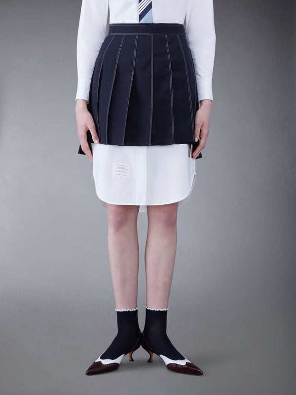 FRESCO MINI PLEATED SKIRT - featured image