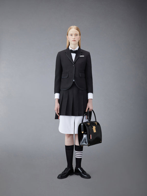 WOOL FRESCO MINI PLEATED SKIRT - image 4