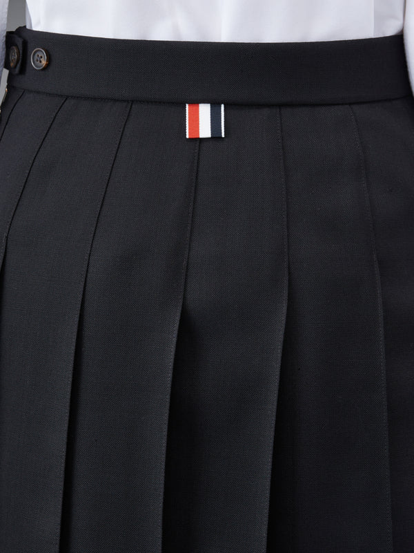 WOOL FRESCO MINI PLEATED SKIRT - image 6