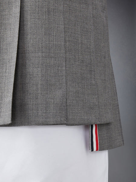 WOOL FRESCO MINI PLEATED SKIRT