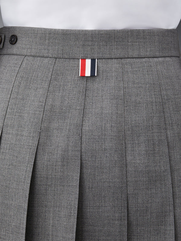 WOOL FRESCO MINI PLEATED SKIRT - image 6