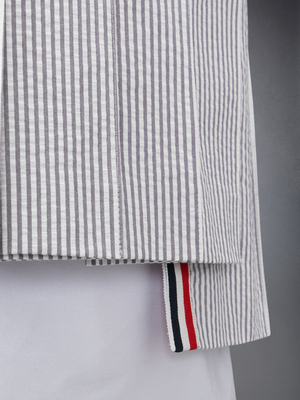 SEERSUCKER MINI PLEATED SKIRT - image 5