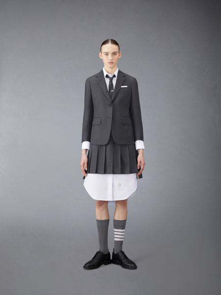 TWILL MINI PLEATED SKIRT