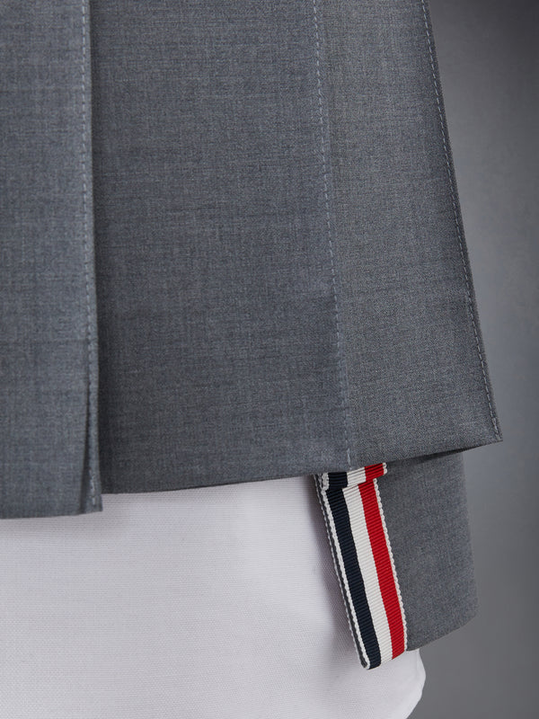 PLAIN WEAVE 4-BAR MINI PLEATED SKIRT - image 5
