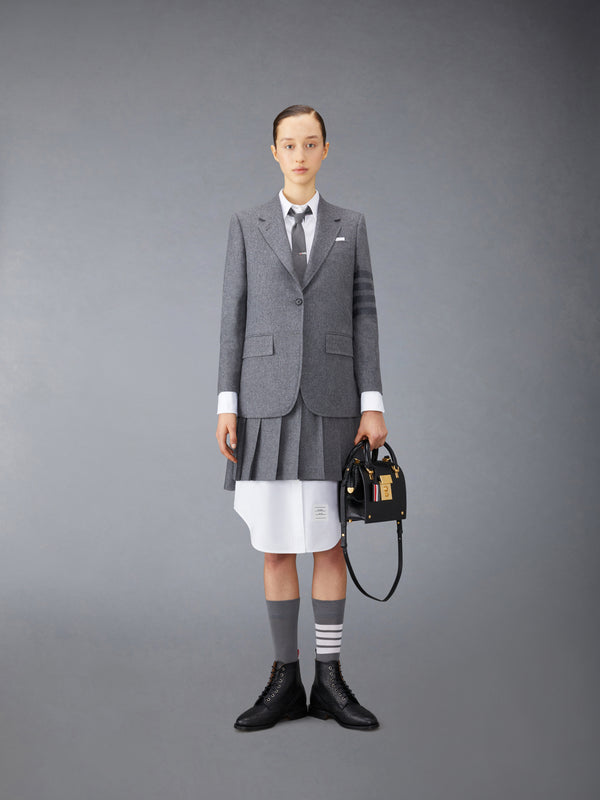 FLANNEL 4-BAR MINI PLEATED SKIRT - image 4