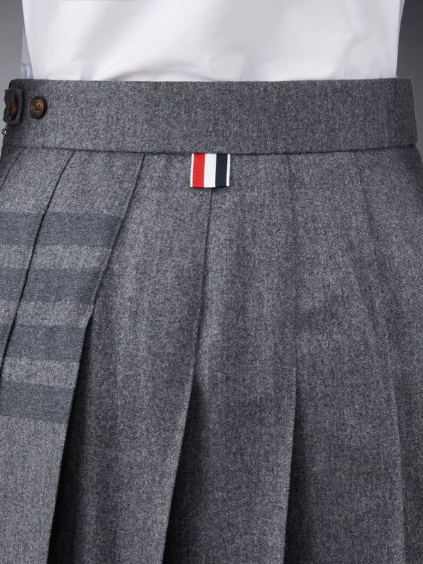 FLANNEL 4-BAR MINI PLEATED SKIRT - image 6