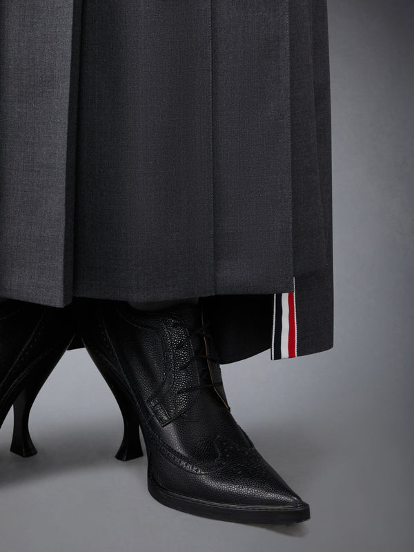 TWILL PLEATED LONG SKIRT - image 5
