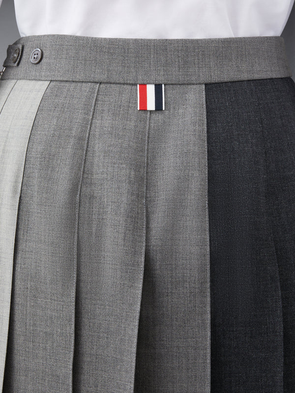 FUNMIX WOOL FRESCO CLASSIC MINI PLEATED SKIRT - image 6