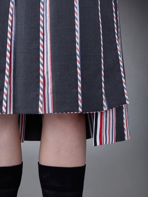 CLASSSIC TWILL PLEATED SKIRT - image 5