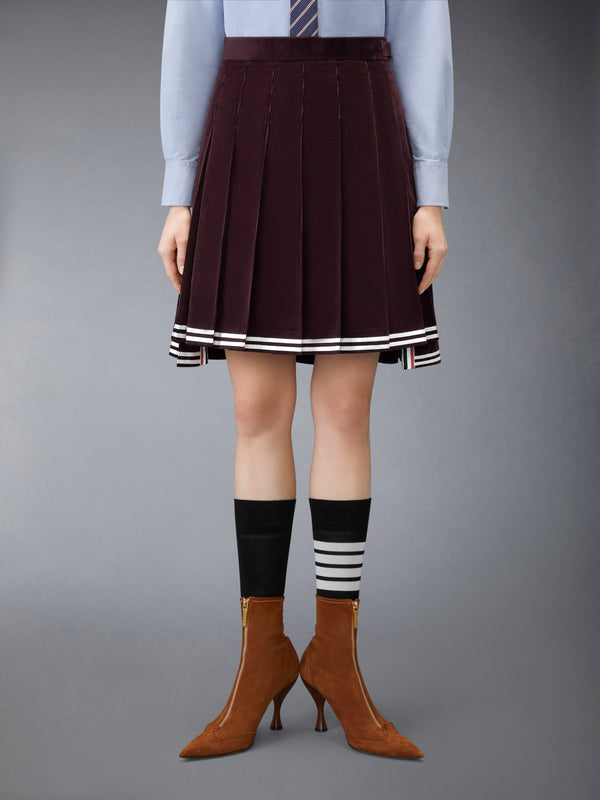 CORDUROY PLEATED SKIRT - image 1