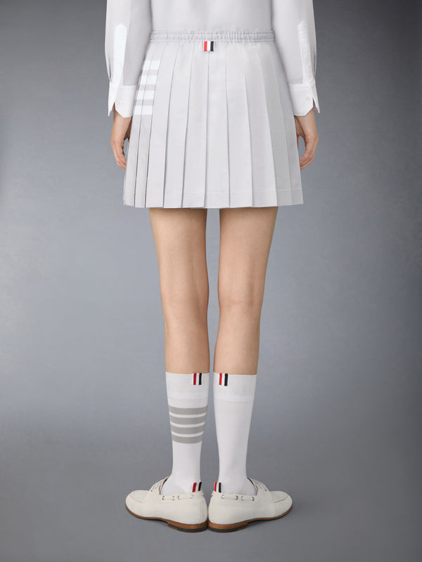 OXFORD 4-BAR DRAWSTRING PLEATED MINI SKIRT - image 3