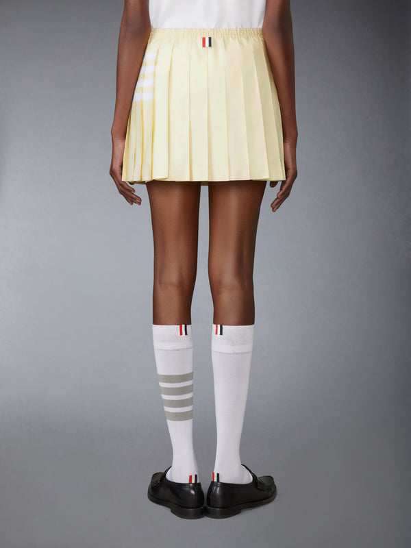 OXFORD 4-BAR DRAWSTRING PLEATED MINI SKIRT - image 3