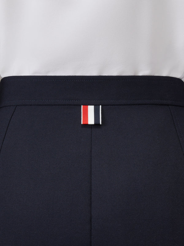 HOPSACK SUITING BUTTON FRONT SKIRT - image 5