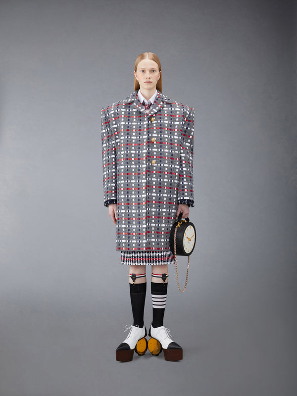 GROSGRAIN TWEED LOW WAIST SKIRT - image 4