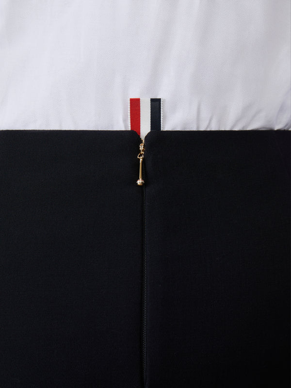 SOLID WOOL CREPE LOW RISE MAXI HOBBLE SKIRT - image 6