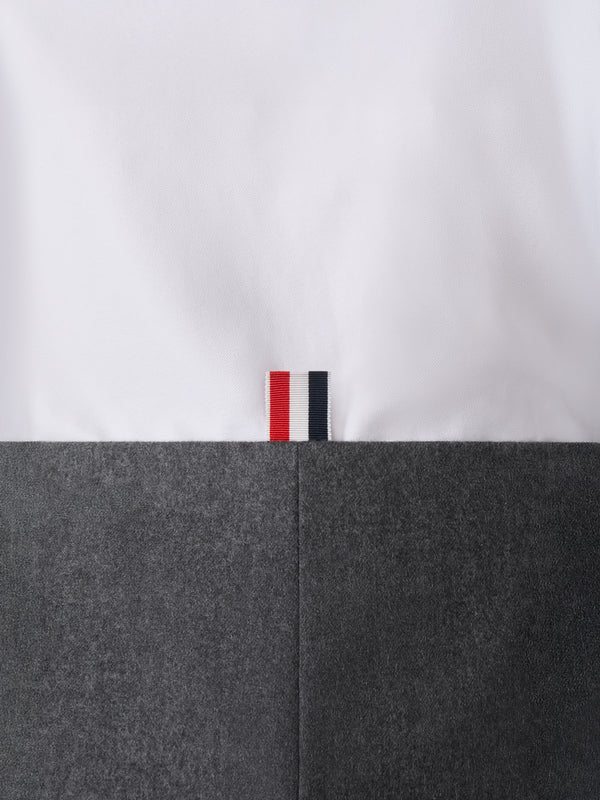 SOLID WOOL FLANNEL PENCIL SKIRT - image 5