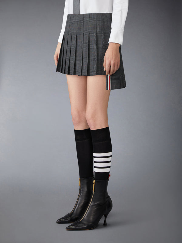 HIGH TWIST WOOL LOW RISE PLEATED MINI SKIRT - image 2