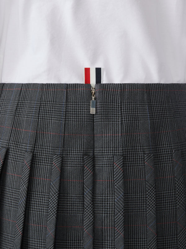 HIGH TWIST WOOL LOW RISE PLEATED MINI SKIRT - image 5