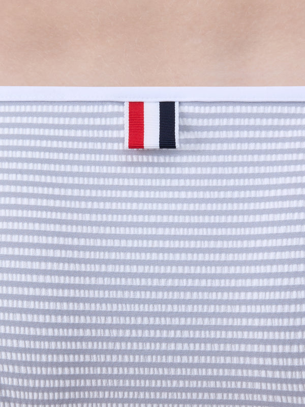 SEERSUCKER TIE BIKINI BOTTOM