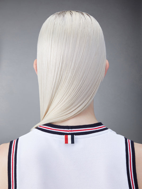 CLASSIC PIQUE STRIPE V-NECK TENNIS DRESS - image 6