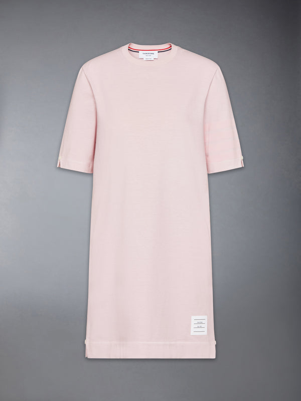 Overdyed 4-Bar Jersey Tee Shirt Dress | Thom Browne Overdyed 4-Bar Jersey Tee Shirt Dress | Thom Browne