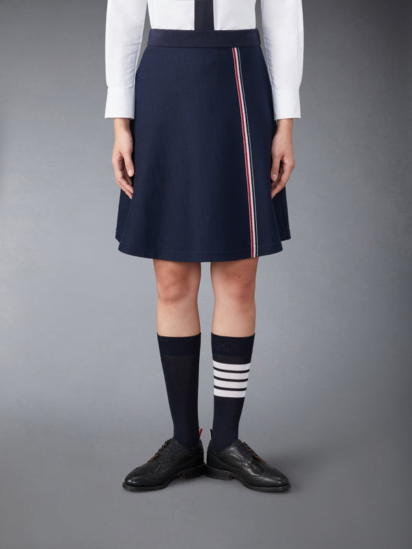 COTTON MIDI FLARE SKIRT - featured image