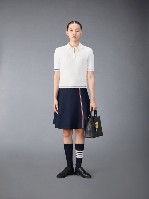 COTTON MIDI FLARE SKIRT - image 4