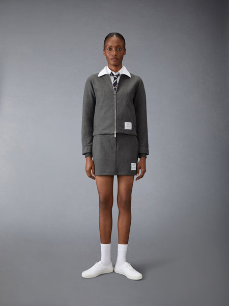 TECH TWILL MINI SKIRT MED GREY