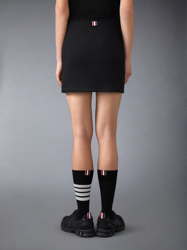 CLASSIC LOOPBACK JERSEY MINI SKIRT - image 4