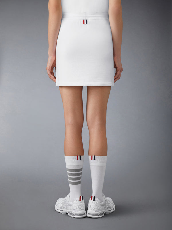 CLASSIC LOOPBACK JERSEY MINI SKIRT - image 4