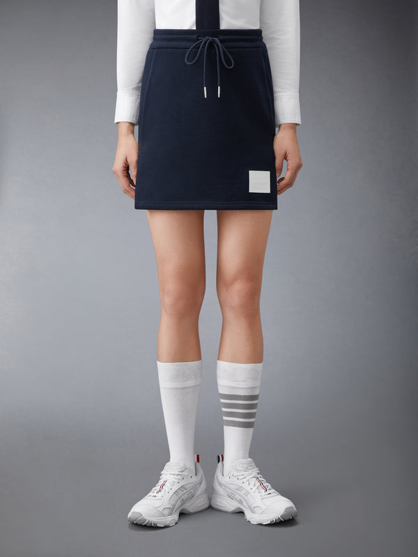 CLASSIC LOOPBACK JERSEY MINI SKIRT - image 2