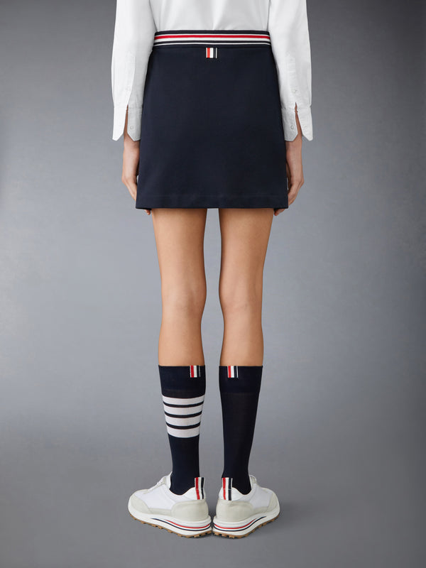 PIQUE RWB TRIM WRAP SKIRT - image 3