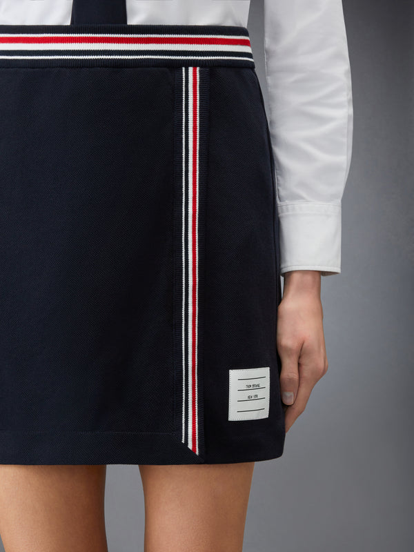 PIQUE RWB TRIM WRAP SKIRT - image 5