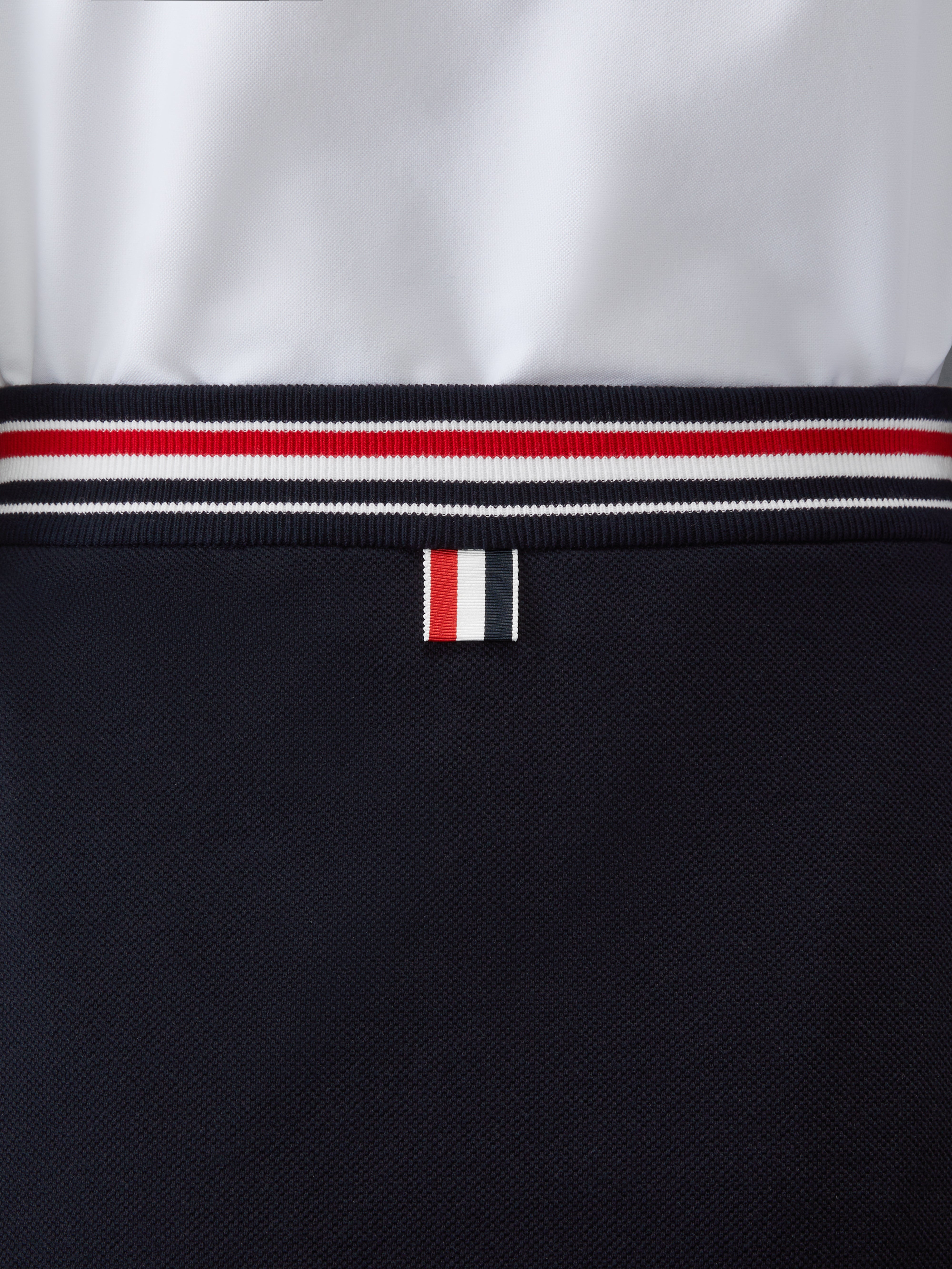 ピケ RWB トリム ラップスカート | Thom Browne