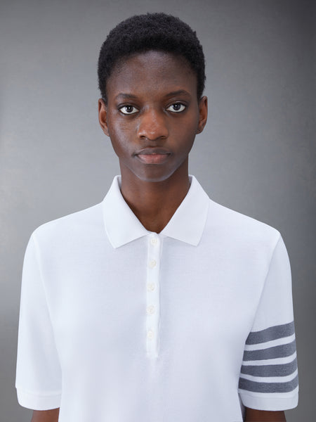 Classic Pique 2003 4-Bar Polo WHITE