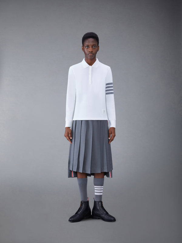 Classic Pique 2003 4-Bar Long Sleeve Polo - image 3