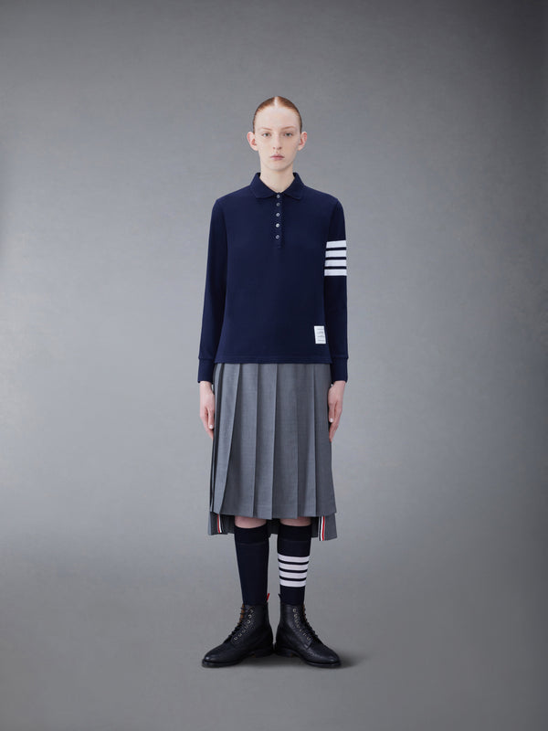 Classic Pique 2003 4-Bar Long Sleeve Polo - image 3