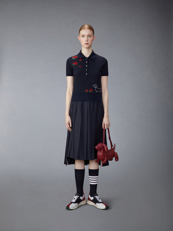 CLASSIC PIQUE HECTOR & ROSE RIB CUFF POLO - image 3