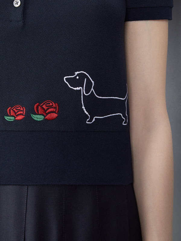 CLASSIC PIQUE HECTOR & ROSE RIB CUFF POLO - image 6